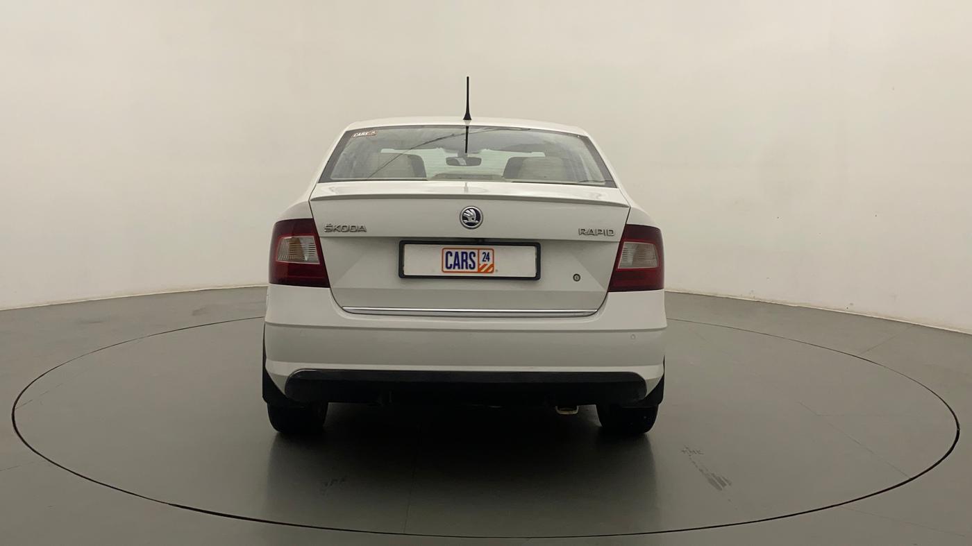 2018 Skoda Rapid STYLE 1.5 TDI AT, Diesel, Automatic, 1,19,830 km, Back/Rear