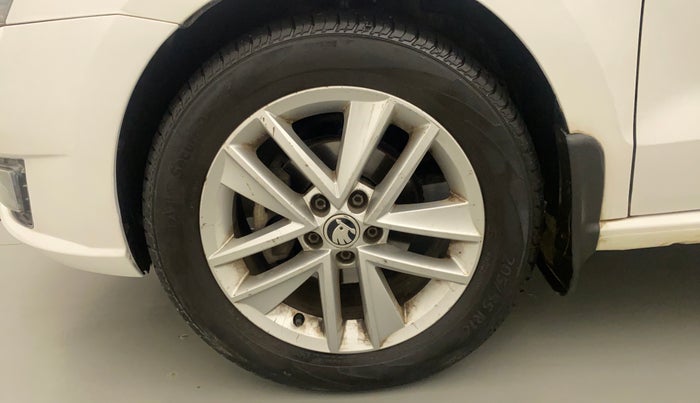2018 Skoda Rapid STYLE 1.5 TDI AT, Diesel, Automatic, 1,19,830 km, Left Front Wheel