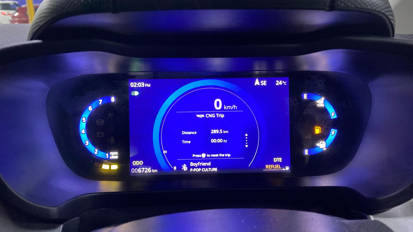 2024 Tata ALTROZ XZ Plus (S) Lux CNG , CNG, Manual, 6,724 km, Odometer Image