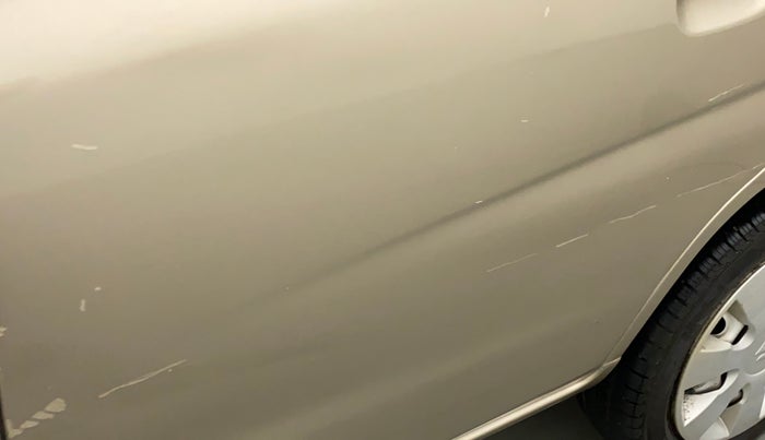 2011 Maruti Alto K10 LXI, Petrol, Manual, 34,128 km, Rear left door - Minor scratches