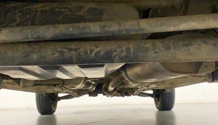 2011 Maruti Alto K10 LXI, Petrol, Manual, 34,128 km, Rear Underbody