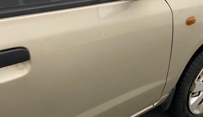 2011 Maruti Alto K10 LXI, Petrol, Manual, 34,128 km, Driver-side door - Minor scratches