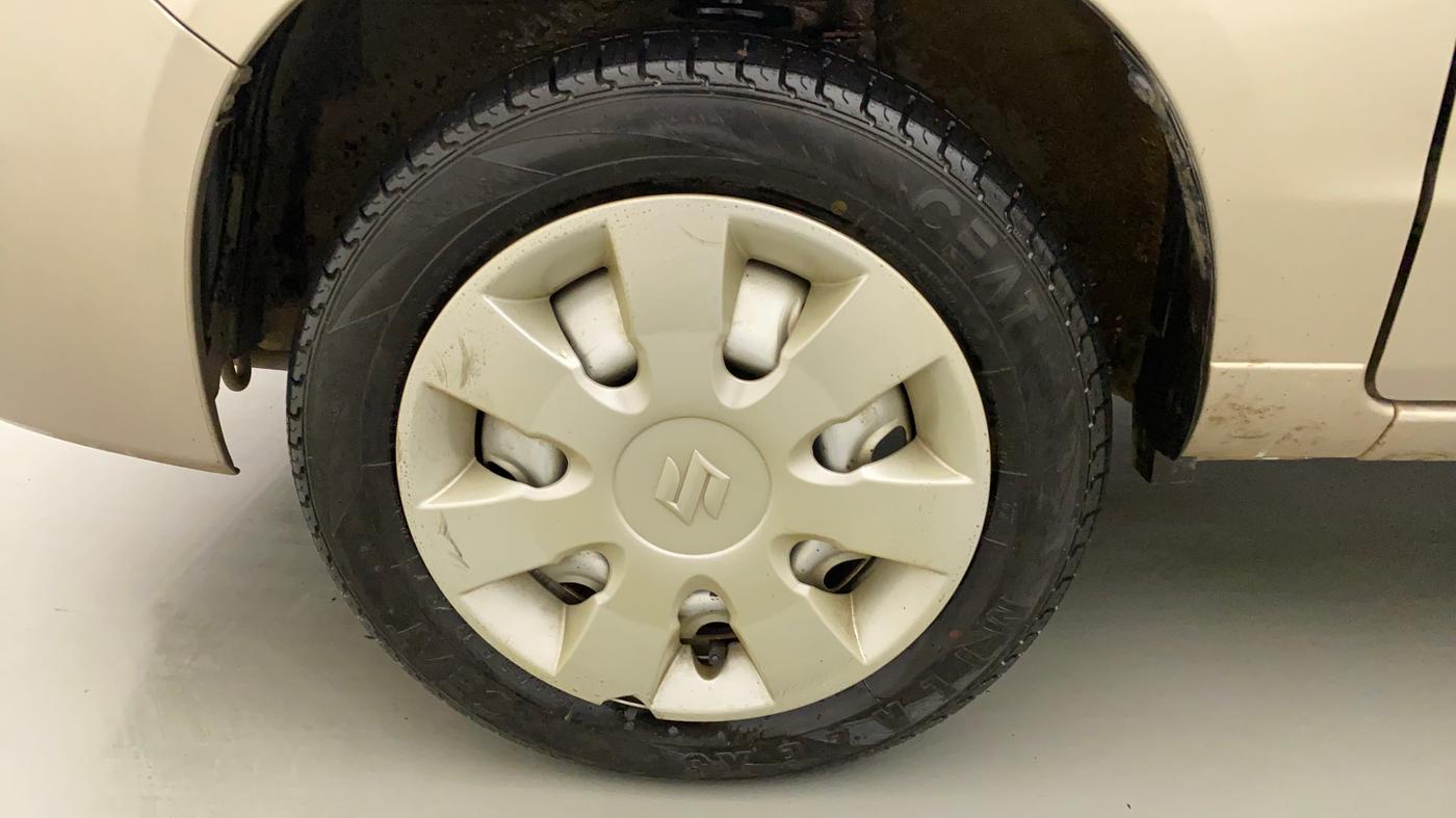 2011 Maruti Alto K10 LXI, Petrol, Manual, 34,128 km, Left Front Wheel