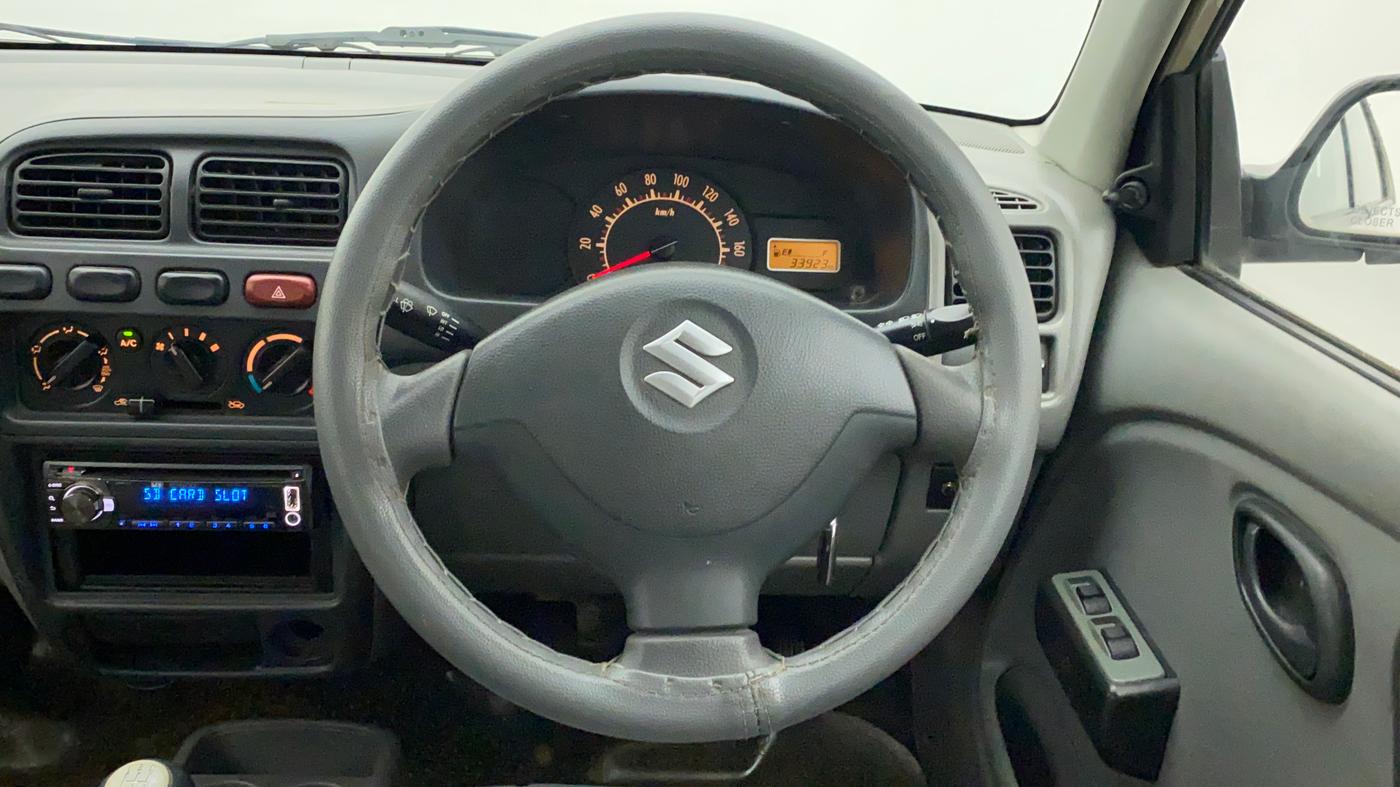 2011 Maruti Alto K10 LXI, Petrol, Manual, 34,128 km, Steering Wheel Close Up