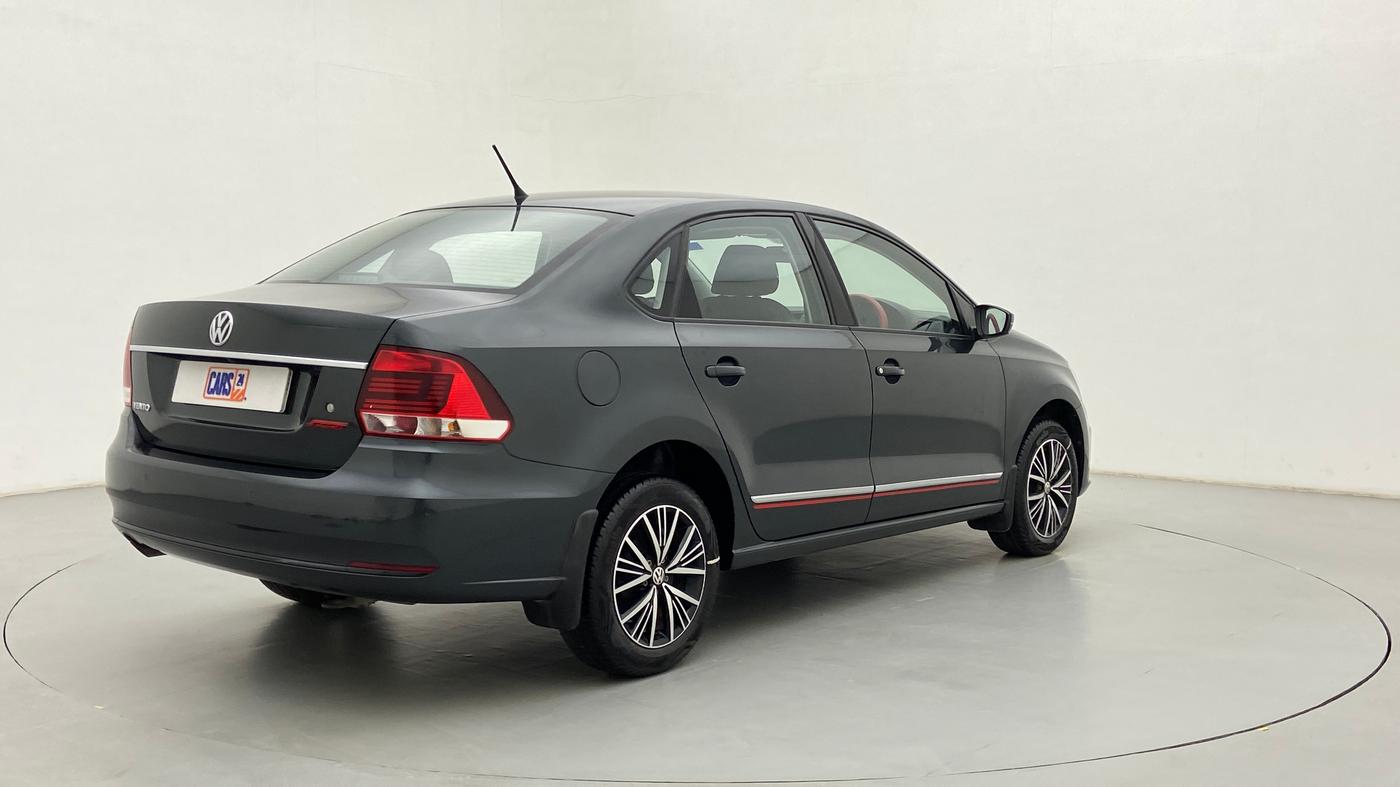 2019 Volkswagen Vento COMFORTLINE MT PETROL, Petrol, Manual, 8,400 km, Right Back Diagonal