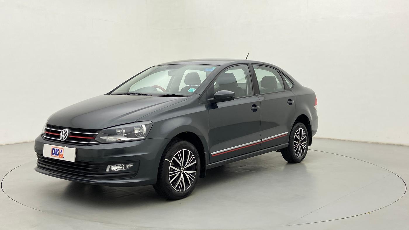 2019 Volkswagen Vento COMFORTLINE MT PETROL, Petrol, Manual, 8,400 km, Left Front Diagonal