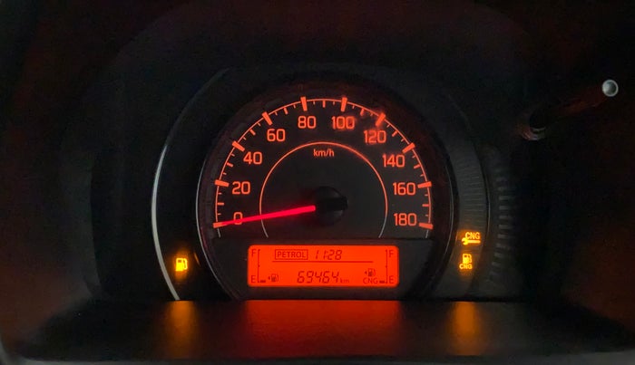 2019 Maruti New Wagon-R LXI CNG 1.0, CNG, Manual, 69,411 km, Odometer Image