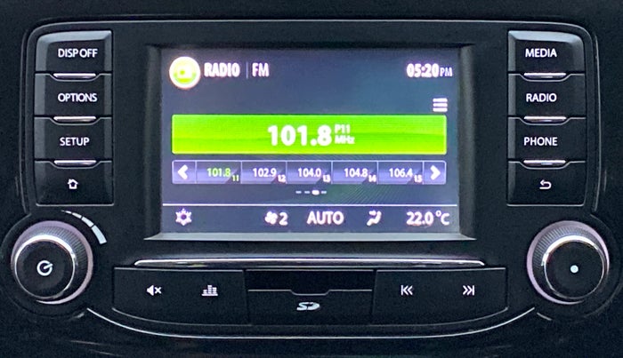 2015 Tata Zest XT RT, Petrol, Manual, 49,399 km, Infotainment System