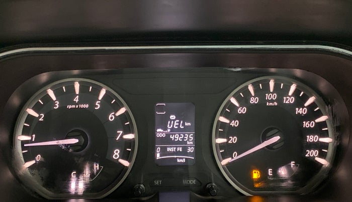 2015 Tata Zest XT RT, Petrol, Manual, 49,399 km, Odometer Image