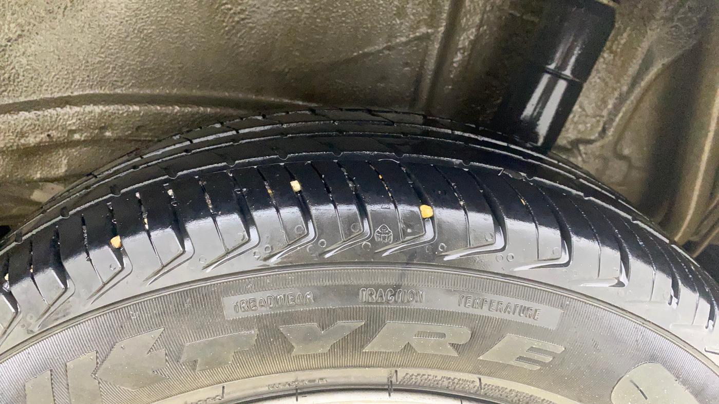 2021 Maruti New Wagon-R LXI CNG (O) 1.0, CNG, Manual, 96,510 km, Left Rear Tyre Tread