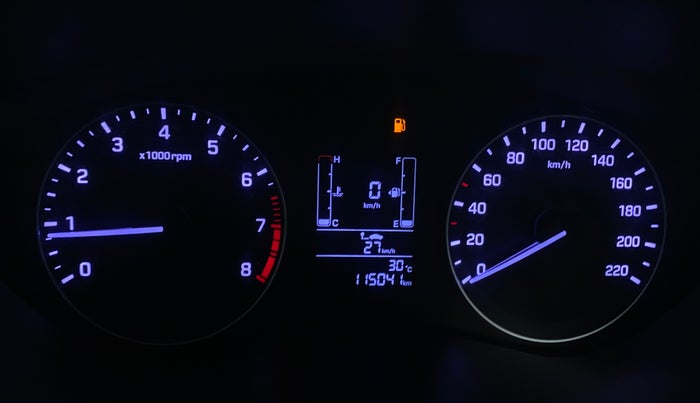 2016 Hyundai Elite i20 SPORTZ 1.2, Petrol, Manual, 1,15,037 km, Odometer Image