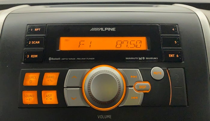 2014 Maruti Wagon R 1.0 LXI CNG, CNG, Manual, 87,074 km, Infotainment System