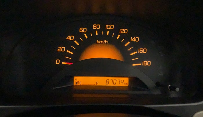 2014 Maruti Wagon R 1.0 LXI CNG, CNG, Manual, 87,074 km, Odometer Image