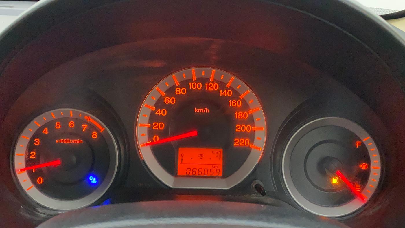 2010 Honda City 1.5L I-VTEC V MT, Petrol, Manual, 86,057 km, Odometer Image