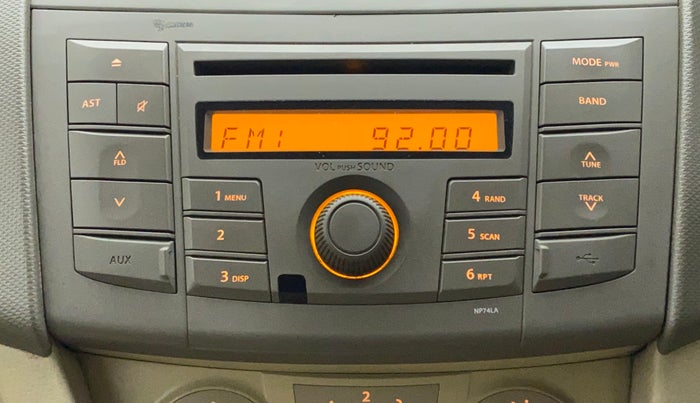 2014 Maruti Ertiga VXI CNG, CNG, Manual, 86,899 km, Infotainment System