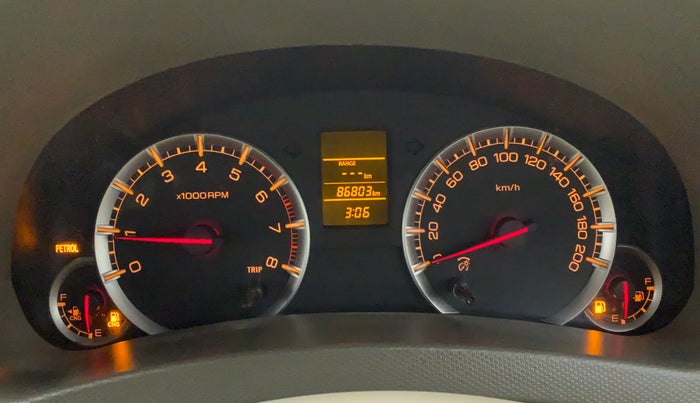 2014 Maruti Ertiga VXI CNG, CNG, Manual, 86,899 km, Odometer Image