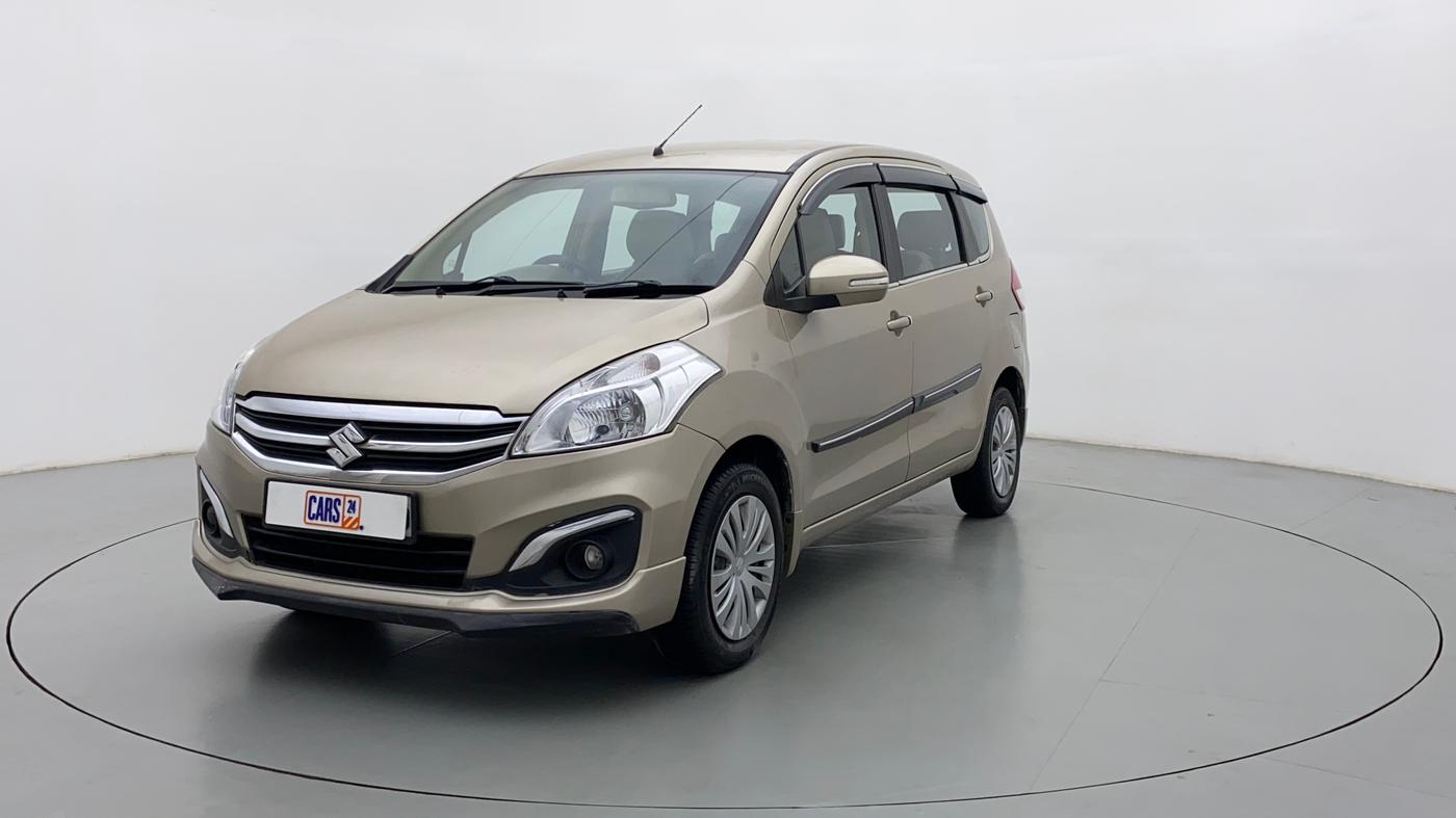 2014 Maruti Ertiga VXI CNG, CNG, Manual, 86,899 km, Left Front Diagonal