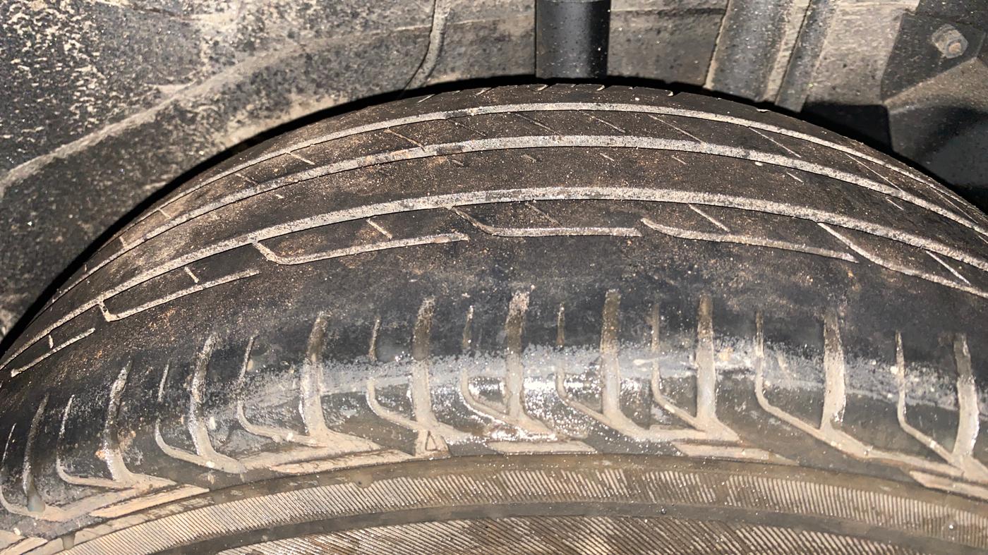 2018 Tata NEXON XM PETROL, Petrol, Manual, 62,090 km, Left Rear Tyre Tread
