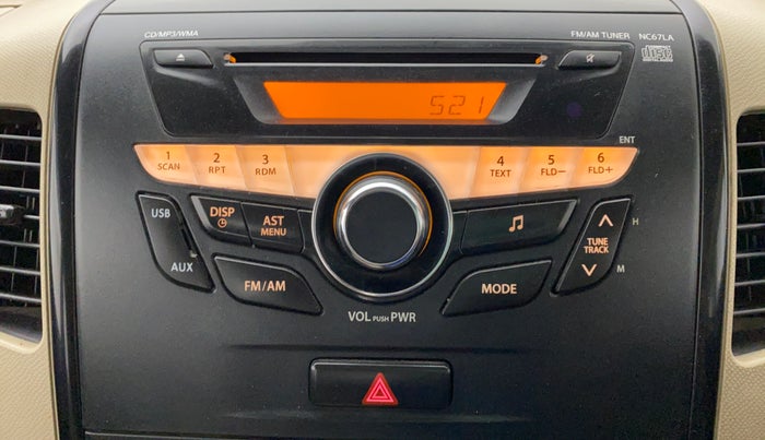 2018 Maruti Wagon R 1.0 VXI, Petrol, Manual, 37,813 km, Infotainment System