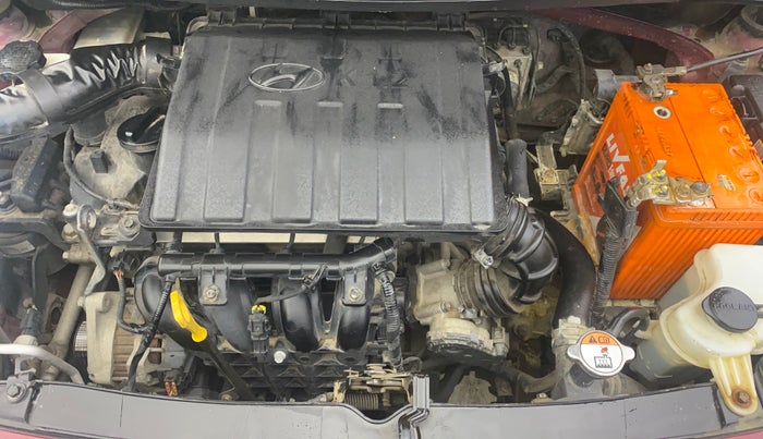 2016 Hyundai Grand i10 ASTA (O) 1.2 KAPPA VTVT, Petrol, Manual, 36,089 km, Engine View