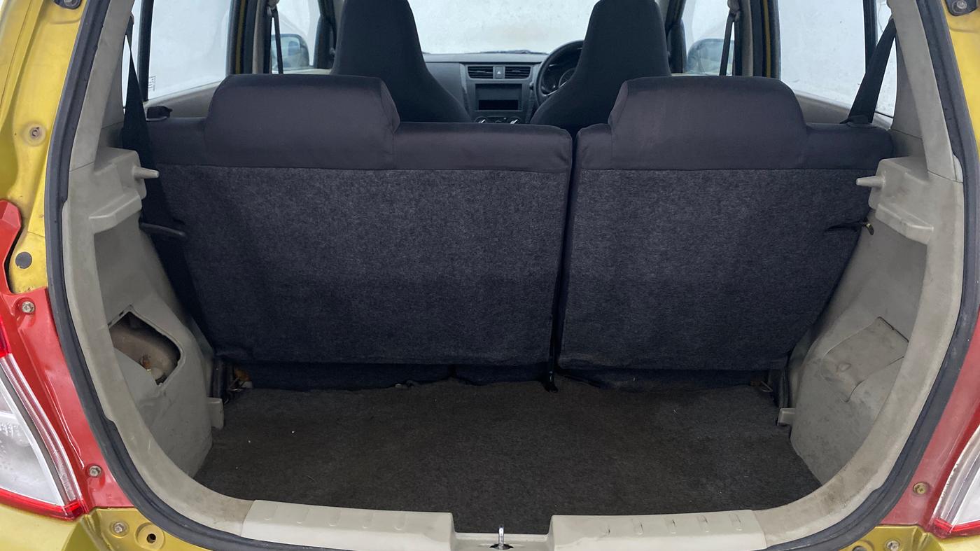 2014 Maruti Celerio VXI AMT, Petrol, Automatic, 95,467 km, Boot Inside