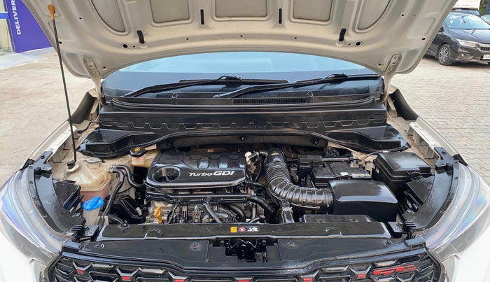 2023 KIA SONET GTX PLUS 1.0 IMT, Petrol, Manual, 20,434 km, Engine View