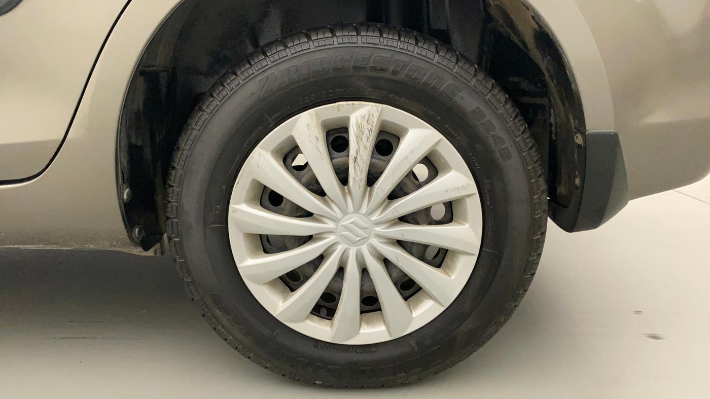 2016 Maruti Swift Dzire VXI, Petrol, Manual, 77,984 km, Left Rear Wheel
