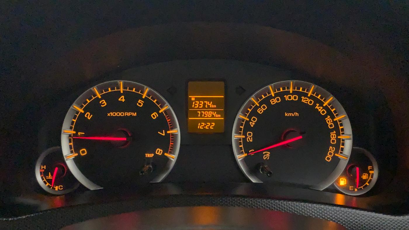 2016 Maruti Swift Dzire VXI, Petrol, Manual, 77,984 km, Odometer Image