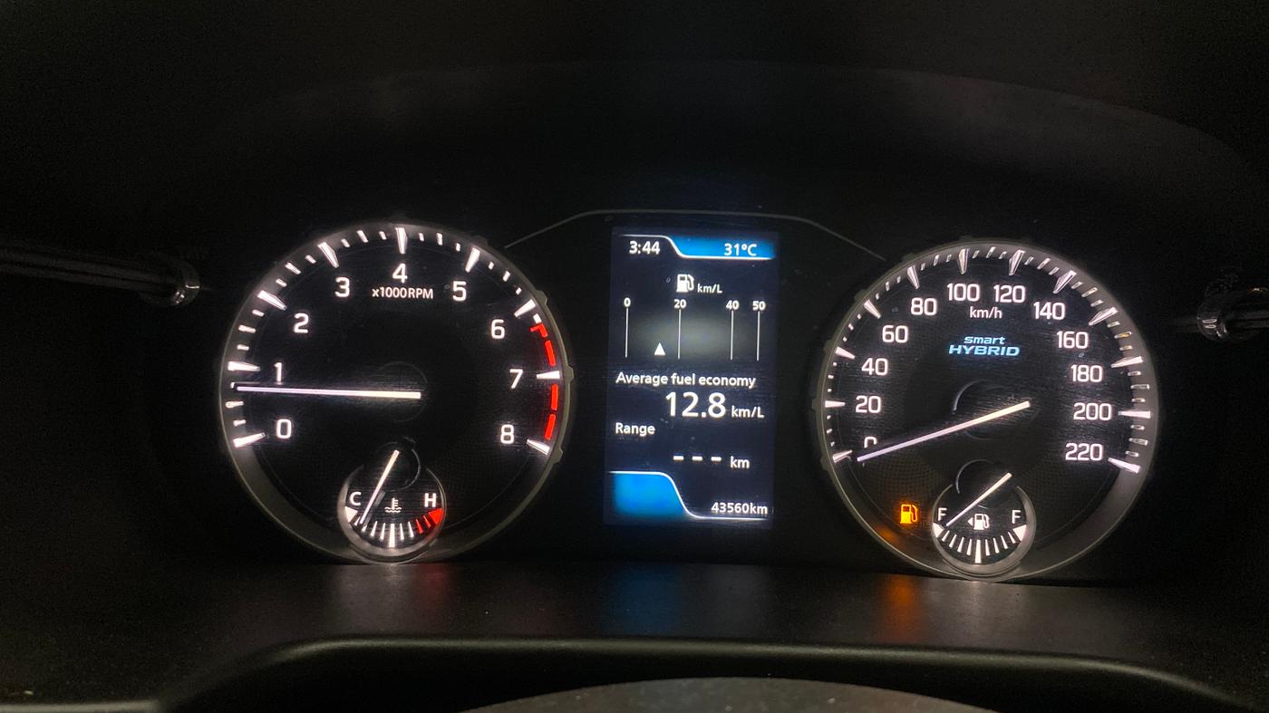 2023 Maruti BREZZA ZXI SMART HYBRID , Petrol, Manual, 43,560 km, Odometer Image
