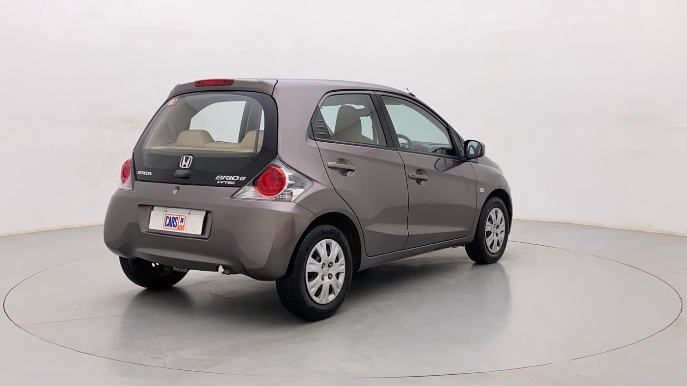 2012 Honda Brio S MT, Petrol, Manual, 52,888 km, Right Back Diagonal