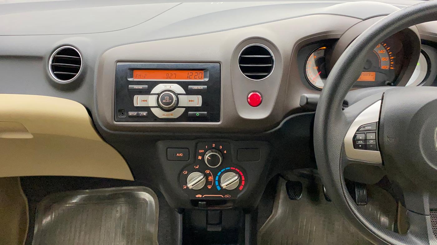 2012 Honda Brio S MT, Petrol, Manual, 52,888 km, Air Conditioner