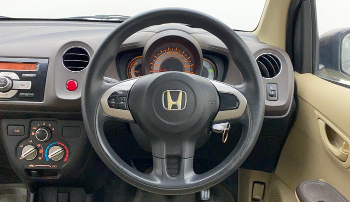 2012 Honda Brio S MT, Petrol, Manual, 52,888 km, Steering Wheel Close Up