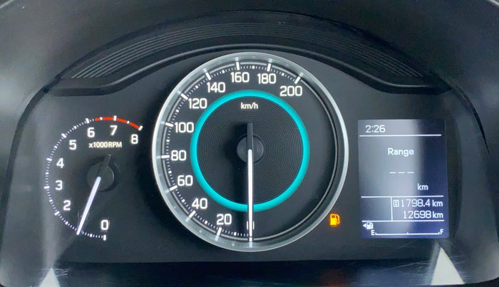 2021 Maruti IGNIS DELTA 1.2 K12, Petrol, Manual, 12,826 km, Odometer Image