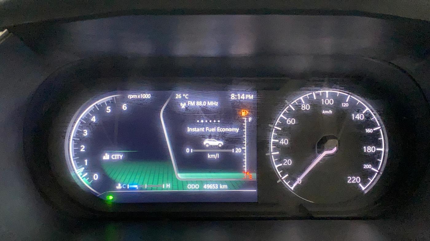 2019 Tata Harrier XZ 2.0L, Diesel, Manual, 49,677 km, Odometer Image