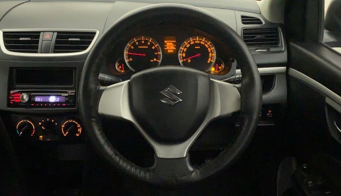 2012 Maruti Swift VXI, Petrol, Manual, 52,220 km, Steering Wheel Close Up