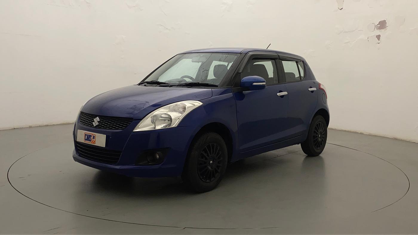 2012 Maruti Swift VXI, Petrol, Manual, 52,220 km, Left Front Diagonal