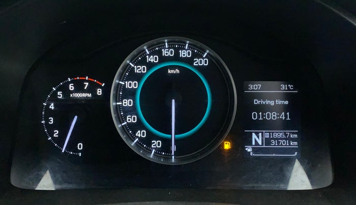 2019 Maruti IGNIS ZETA 1.2 AMT, Petrol, Automatic, 31,700 km, Odometer Image