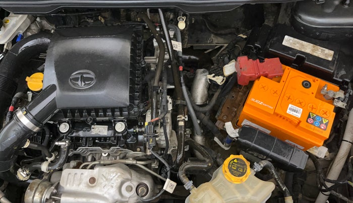 2023 Tata NEXON FEARLESS + S P MT, Petrol, Manual, 44,881 km, Engine View - Left