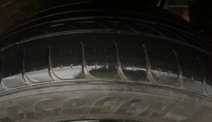 2023 Tata NEXON FEARLESS + S P MT, Petrol, Manual, 44,881 km, Left Rear Tyre Tread