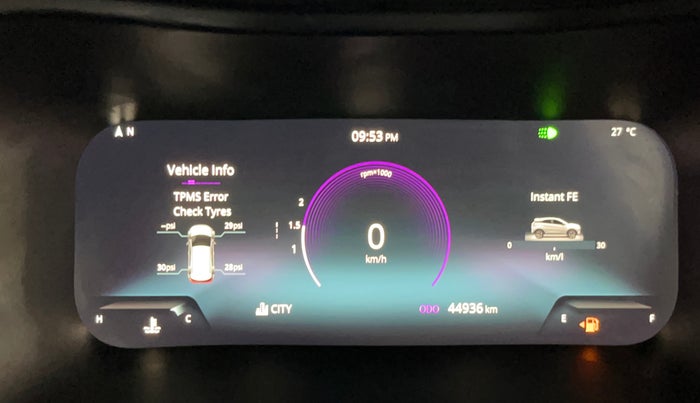 2023 Tata NEXON FEARLESS + S P MT, Petrol, Manual, 44,881 km, Odometer Image