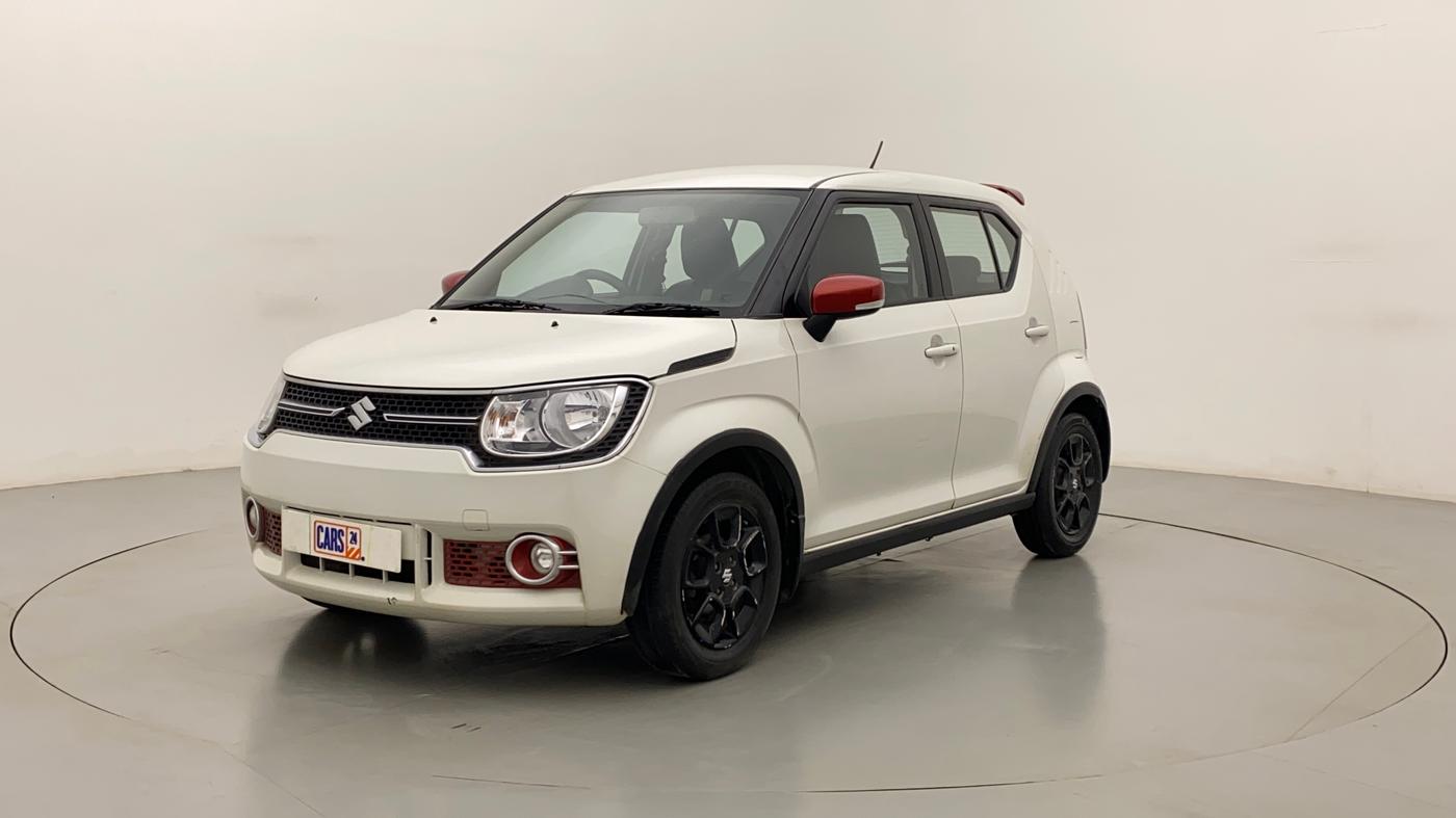 2017 Maruti IGNIS ZETA 1.2 AMT, Petrol, Automatic, 66,129 km, Left Front Diagonal