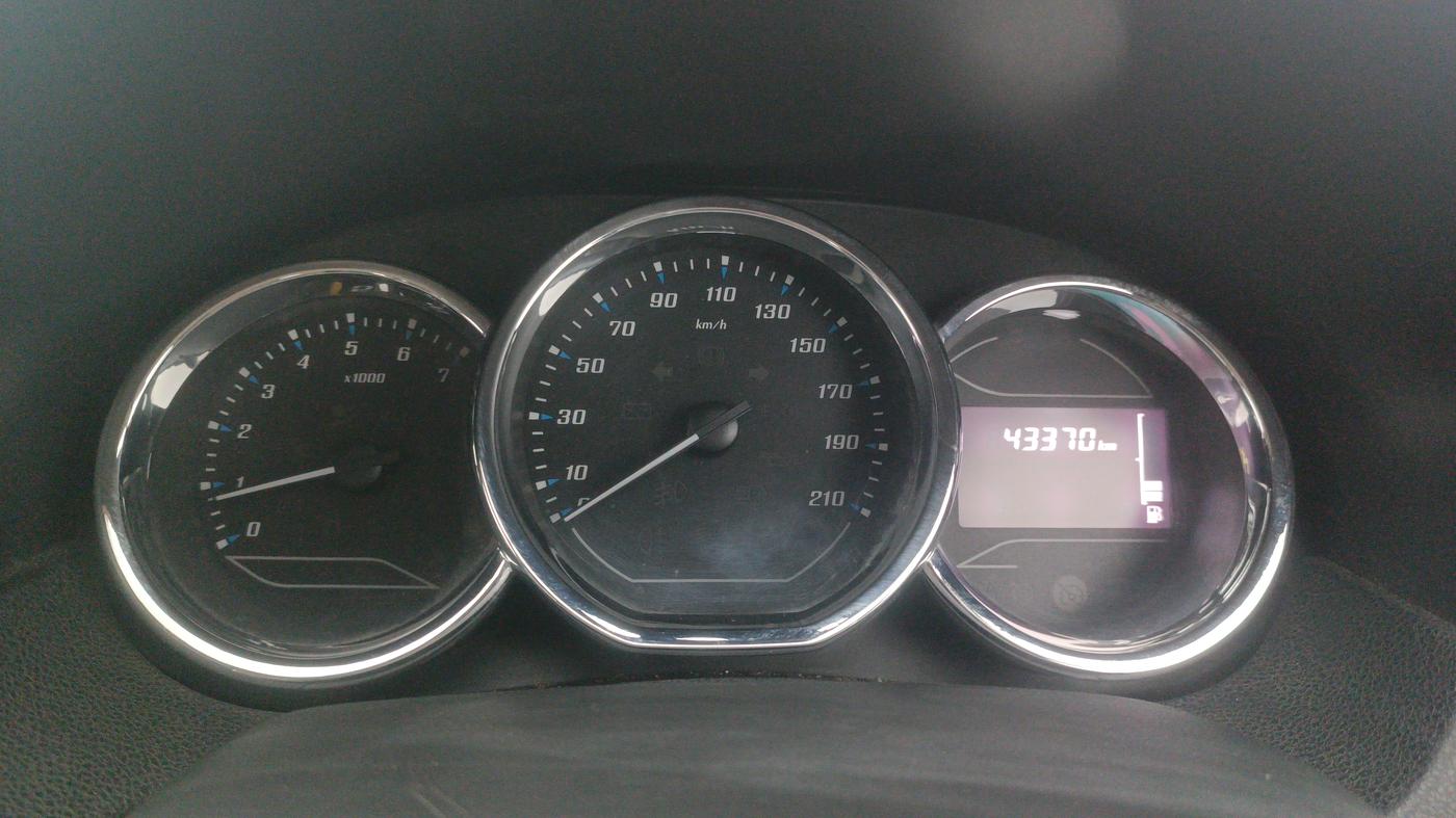 2021 Renault Duster RXZ 1.3 TURBO PETROL MT, Petrol, Manual, 43,370 km, Odometer Image
