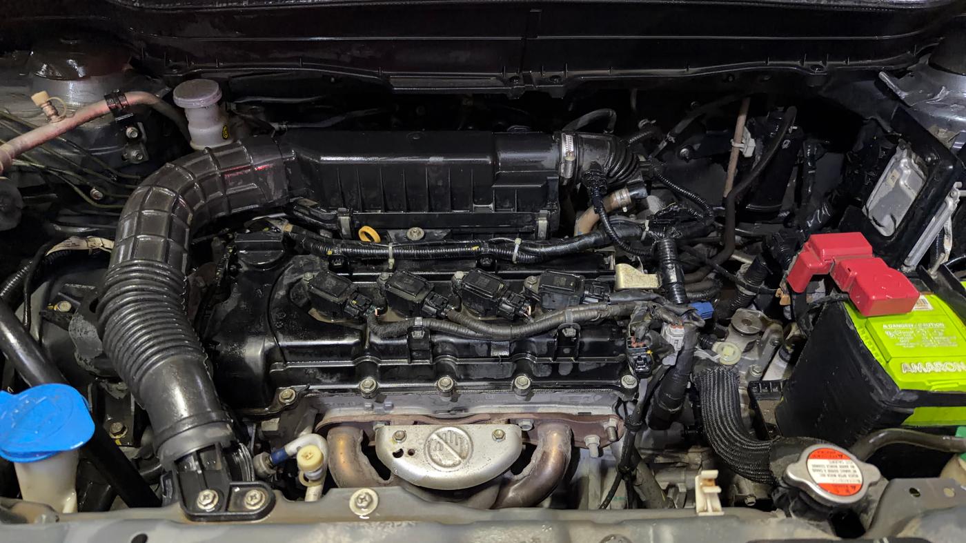 2022 Maruti Vitara Brezza ZXI, Petrol, Manual, 79,119 km, Engine View