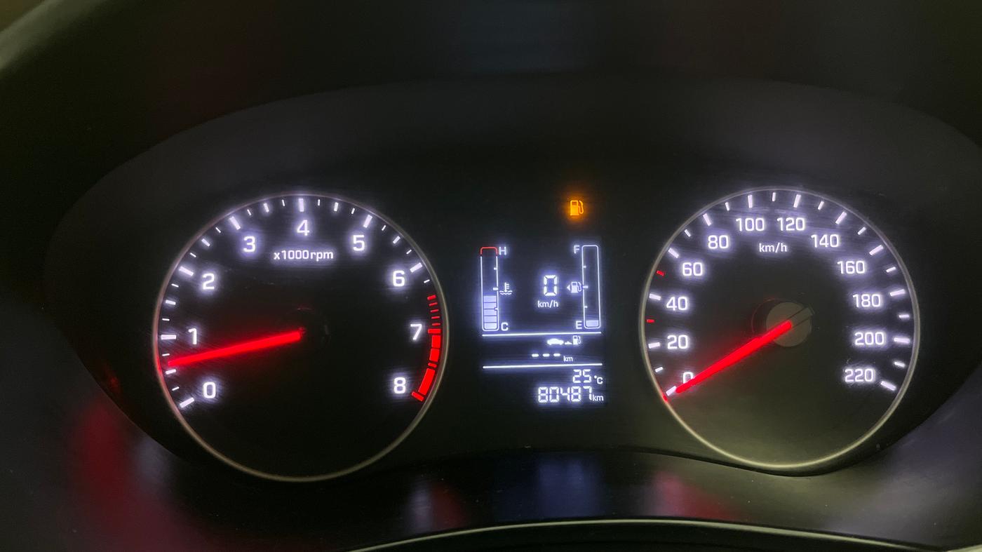 2018 Hyundai Elite i20 SPORTZ 1.2, CNG, Manual, 79,397 km, Odometer Image