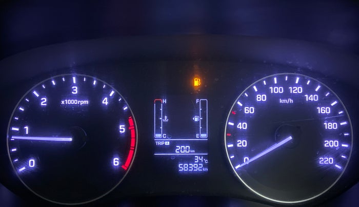 2015 Hyundai Elite i20 SPORTZ (O) 1.4, Diesel, Manual, 58,430 km, Odometer Image