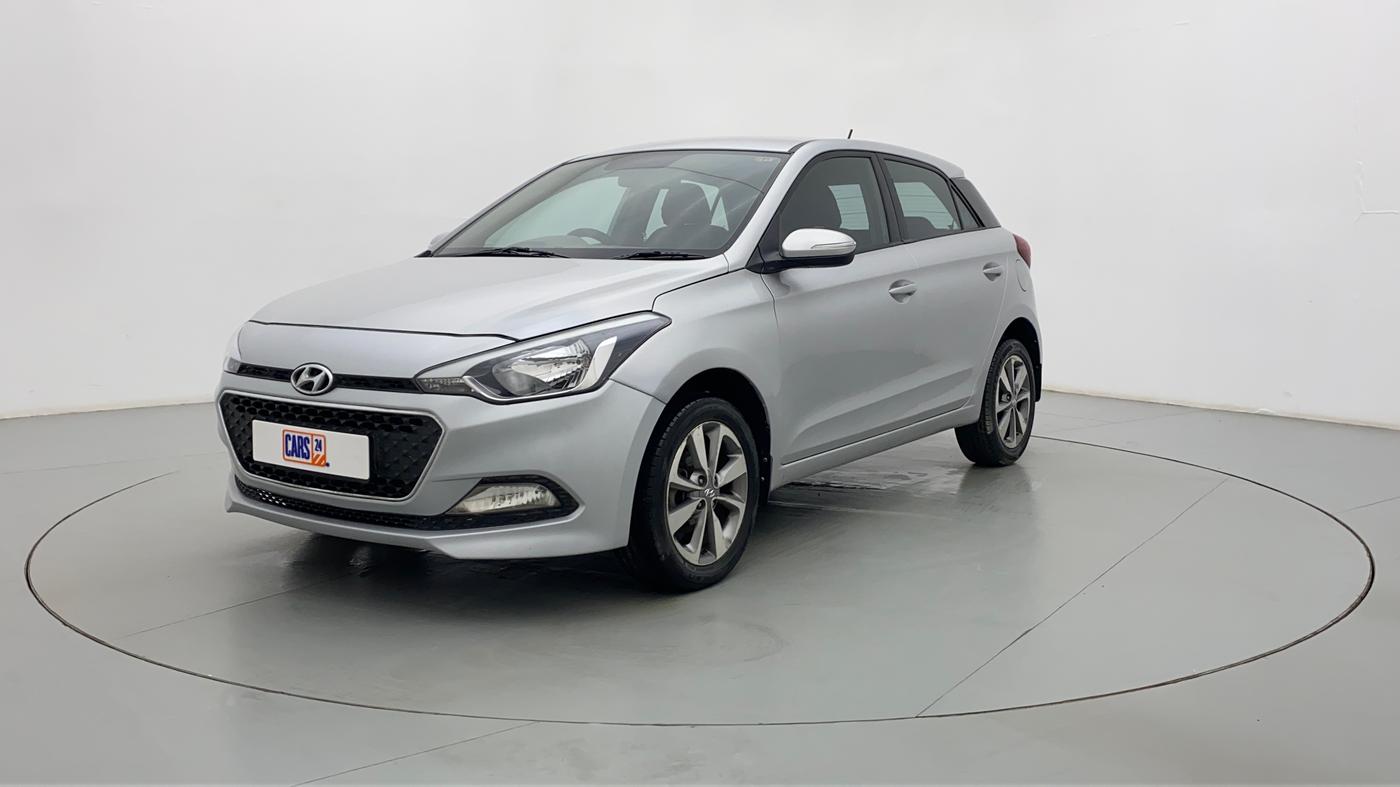 2017 Hyundai Elite i20 SPORTZ 1.4, Diesel, Manual, 76,218 km, Left Front Diagonal (45- Degree) View