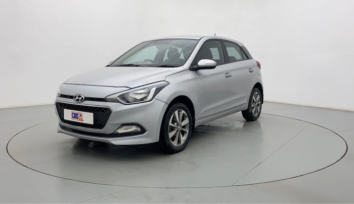 2017 Hyundai Elite i20 SPORTZ 1.4, Diesel, Manual, 76,218 km, Left Front Diagonal (45- Degree) View