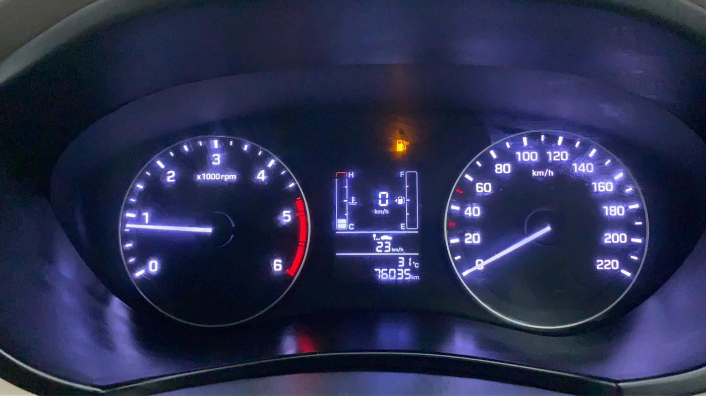 2017 Hyundai Elite i20 SPORTZ 1.4, Diesel, Manual, 76,218 km, Odometer View