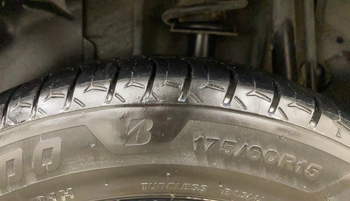 2019 Tata TIGOR XZ PLUS PETROL, Petrol, Manual, 82,589 km, Left Rear Tyre Tread