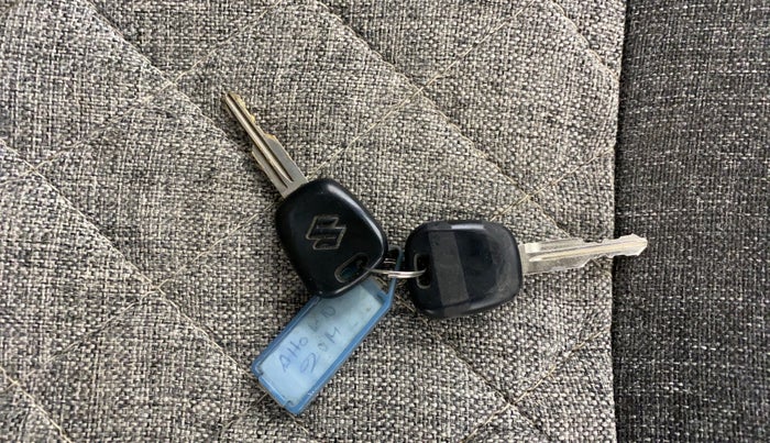 2014 Maruti Alto K10 VXI, Petrol, Manual, 91,059 km, Key Close Up